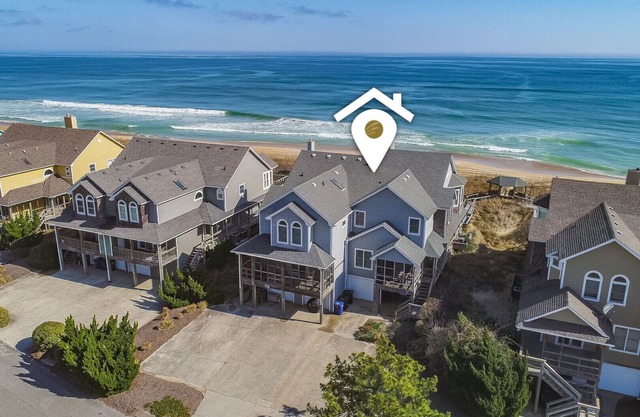 Unparalleled ocean views at this Nags Head townhome!