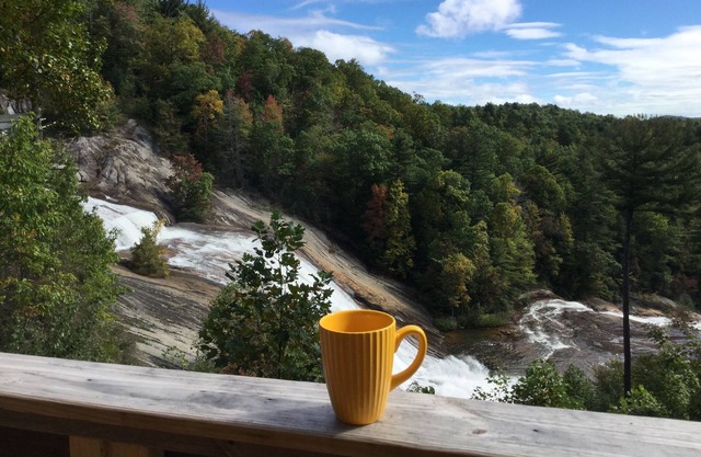 Wow! Condo Directly Overlooking Toxaway Falls!!