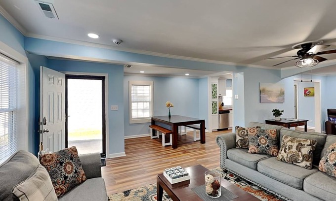 North Carolina Coast House | 120 m² House ∙ 3 bedrooms ∙ 8 guests