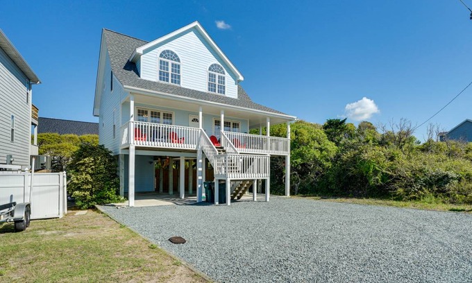 Topsail Beach House | 162 m² House ∙ 4 bedrooms ∙ 8 guests