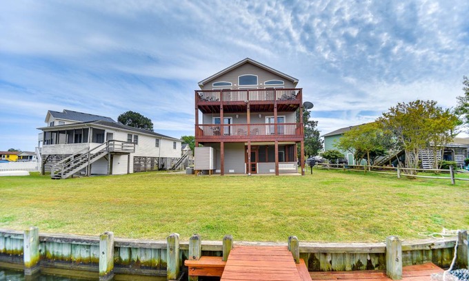 Colington Harbour House | 185 m² House ∙ 4 bedrooms ∙ 10 guests