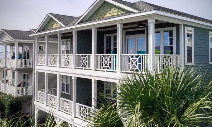 Kure Beach House | 5 bedroom,4 bath! Elevator! 2 min. to the ocean! Only thing missing is you!