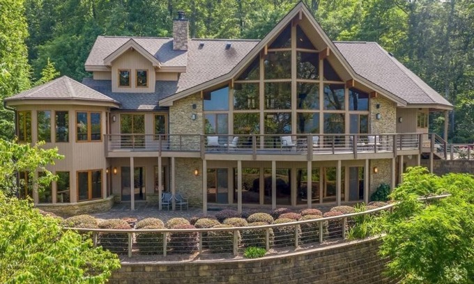 Lake Lure House | 500 OFF WEEK RENTAL! Two weeks left!nMountain, Luxury, Panoramic View, Lake Lure