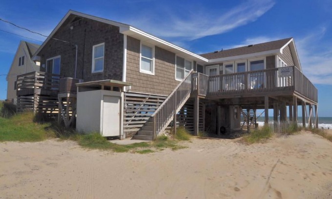 South Nags Head House | 510 - Ocean Front Home with a Spacious Interior and Panoramic Ocean Views
