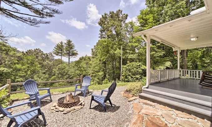 Bryson City Cottage | 61 m² Cabin ∙ 2 bedrooms ∙ 6 guests
