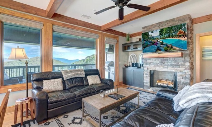 Boone Condo | Chalakee Lodge CH-3- Mountain View, Gated Resort, Indoor/Outdoor Pools and Hot Tub, Fitness Area,.