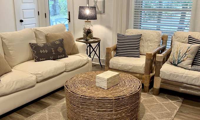 Pine Knoll Shores House | Clean, affordable, and a short walk to the beach!