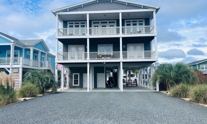 Holden Beach House | Compass Rose - Luxury Beach Home - Stunning Views of Ocean & Waterway!