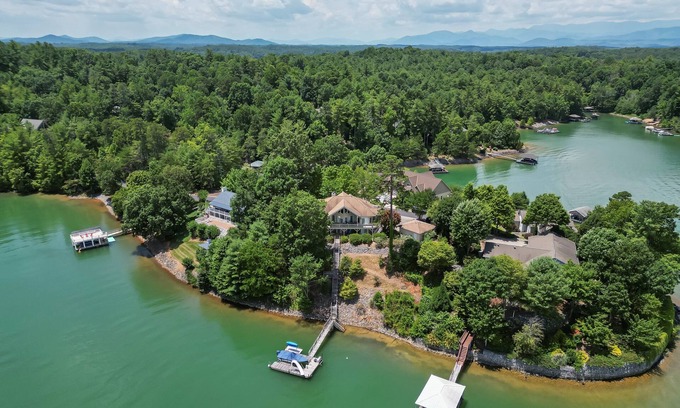 Nebo House | Flexible stays! Private Waterfront w/Dock & close to nearby trails.