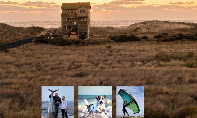Rodanthe House | "Get away from the world?" "Stunning" "Phenomenal"
