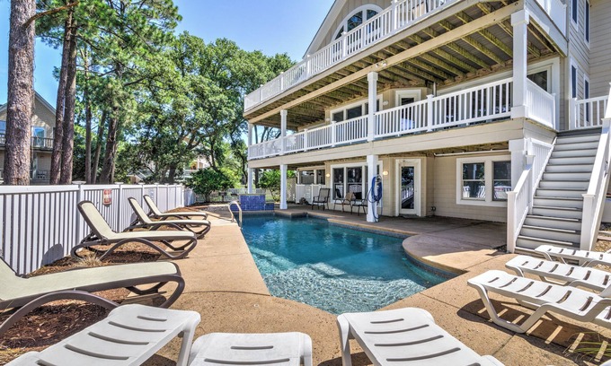 Corolla Light House | Gorgeous Sound & Sunset Views. Private Pool.