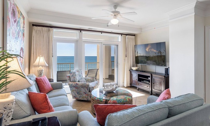 Salter Path Condo | Grande Villas H-2, Oceanfront Condo in Indian Beach, NC!
