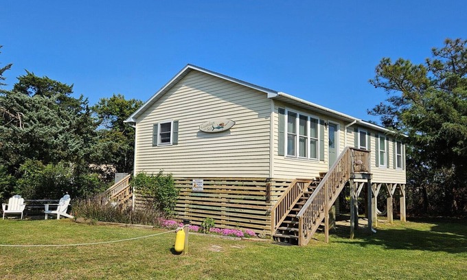 Ocracoke House | Guardian of the Sea: adorable home away from home in Ocracoke.