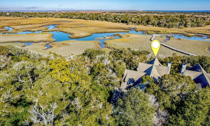 Bald Head Island House | "Little Marsh Magic"nTruly Magical!