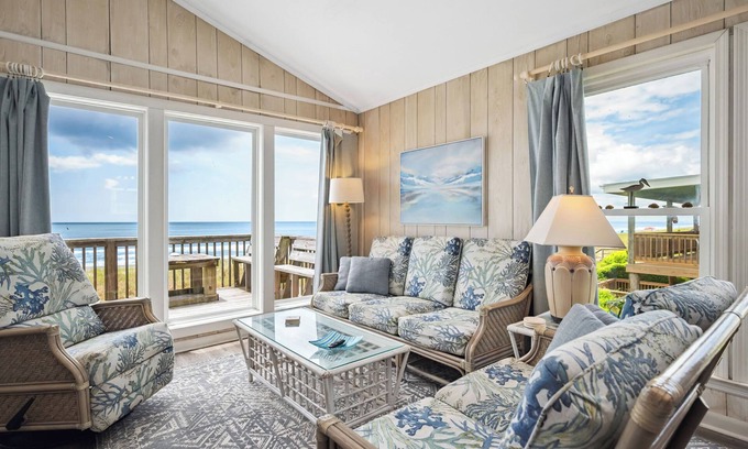 Oak Island House | My Two Gulls: Oceanfront Home on Island's West End with Great Views
