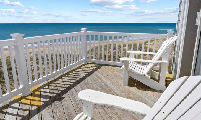 Hatteras House | NEW OWNERS Premier Oceanfront Dog Friendly w/Pool, Hot Tub, Elevator, Much More