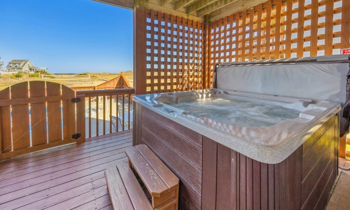 Rodanthe House | Oceanfront Dog Friendly Rodanthe Home w/Pool, Hot Tub, Game Room, Home Theater