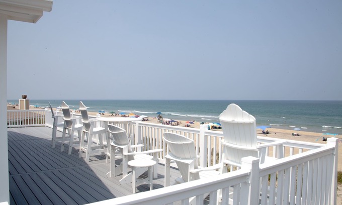 Carolina Dunes House | Oceanfront, Hot Tub, Game Room