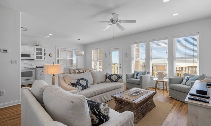 Indian Beach Condo | OCEANFRONT, Ocean Club Resort, Heated Pool, Hot Tub. Cleaning & Linens Included!