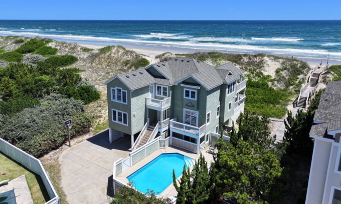 Ocean Sands House | OCEANFRONT, Ocean Views, Prv Pool, H Tub, OS2F, Sand Crab