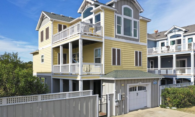 Whalehead Beach House | Oceanside Family Friendly Vacation Retreat With All the Toys!