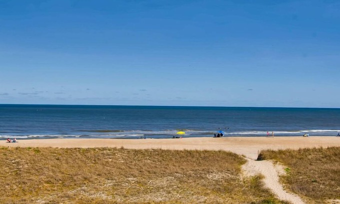 Rodanthe House | Premier Oceanfront Home with Pool, Hot Tub, Elevator, Game Room, and Theater