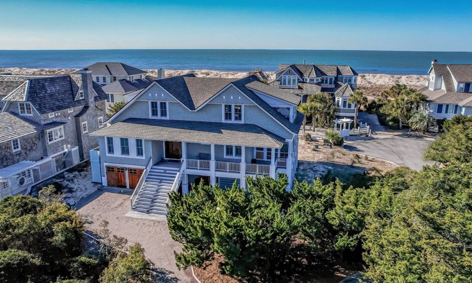 South Beach House | Reverse floor plan home with ocean views, updated kitchen and bathrooms!