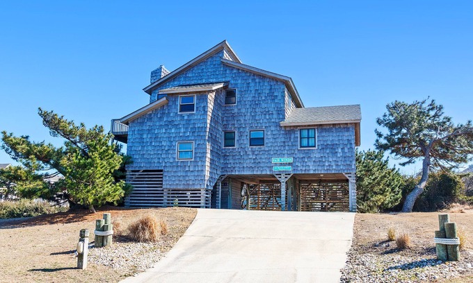 Carolina Dunes House | Semi-Oceanfront, Ocean Views, Close to Beach-NP17-1, Fair Winds