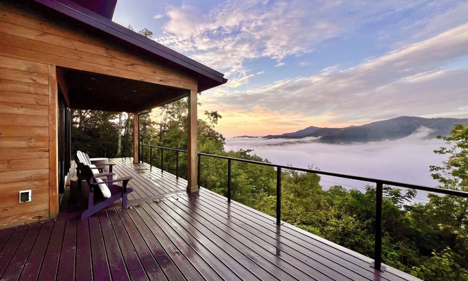 Whittier Cabin | Smokey Mountain Cabin w/Hot Tub, Pool Table, Fireplaces, Scenic Views