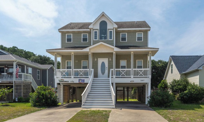Colington House | Sounds Good, 06. Miles from the Beach, 3 Bedroom Kill Devil Hills Vacation Home