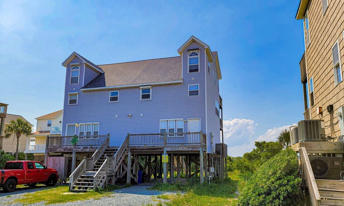 North Topsail Beach House | Sounds Like Fun - Relax Soundside with Your Pet!