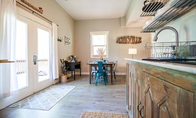Huston - Courtland Apartment | Spacious Montford Hideaway, Covered Deck, Private & Quiet, Short Walk Downtown