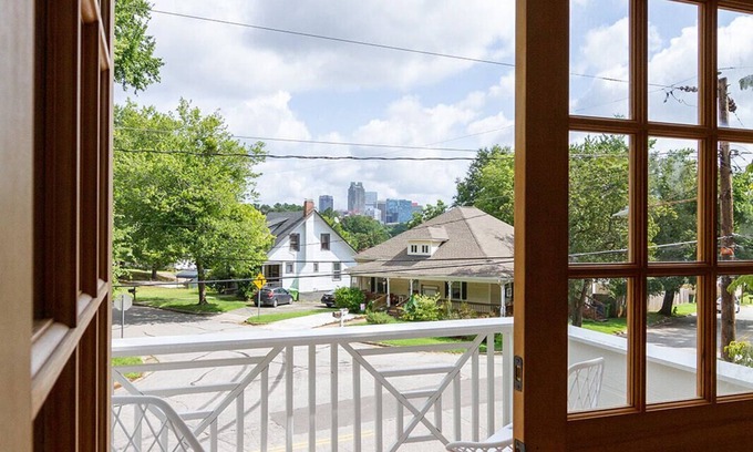 Southwest Raleigh House | Speakeasy Home w/Skyline Views: Downtown Raleigh