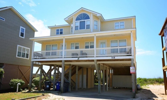 Holden Beach House | Summer Sandcastle - Oceanfront Perfect for Families!