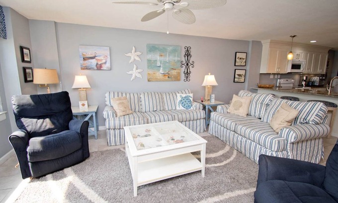 Indian Beach Condo | Summer Winds A-318, Oceanfront Condo in Indian Beach, NC!