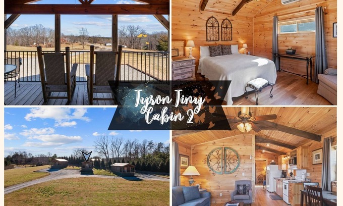 Tryon Cabin | Tiny Cabin 2- Near Tryon Equestrian Center