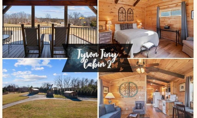 Tryon House | Tiny Cabin 2- Near Tryon Equestrian Center