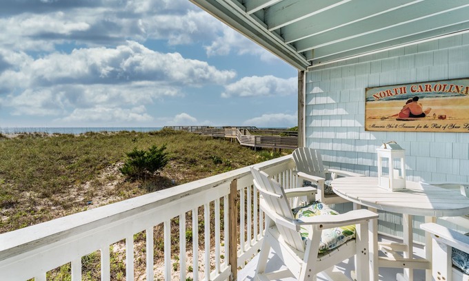 Carolina Beach Condo | Toes in the Water - Sands III 1C | Great Views!