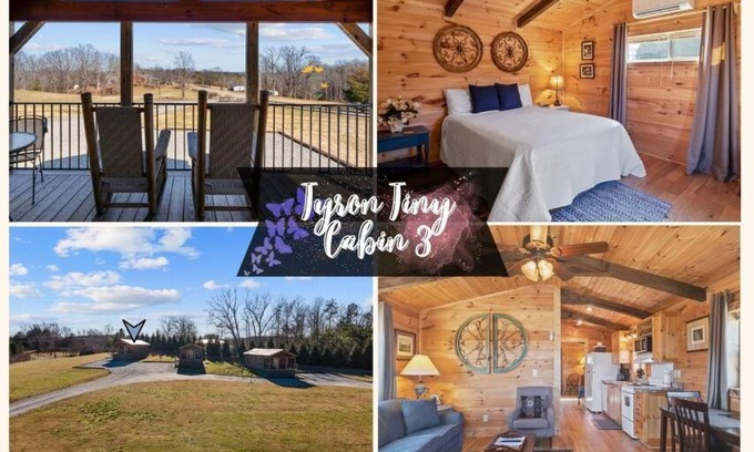 Tryon House | Tryon Tiny Cabin #3 minutes from Equestrian Center