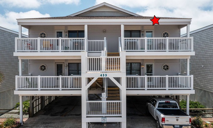 Holden Beach Condo | "Waters Edge 433-B" - Oceanfront Condo w/Community Pool, 2 Bedrooms/2 Bathrooms
