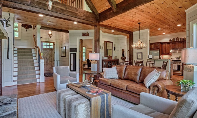 Mirror Lake House | Well Appointed Highlands Home With A Pond View - Hemlock Hideaway