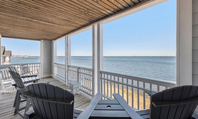 Manteo Condo | Whispering Sound: Waterfront | Pool/Gym Access