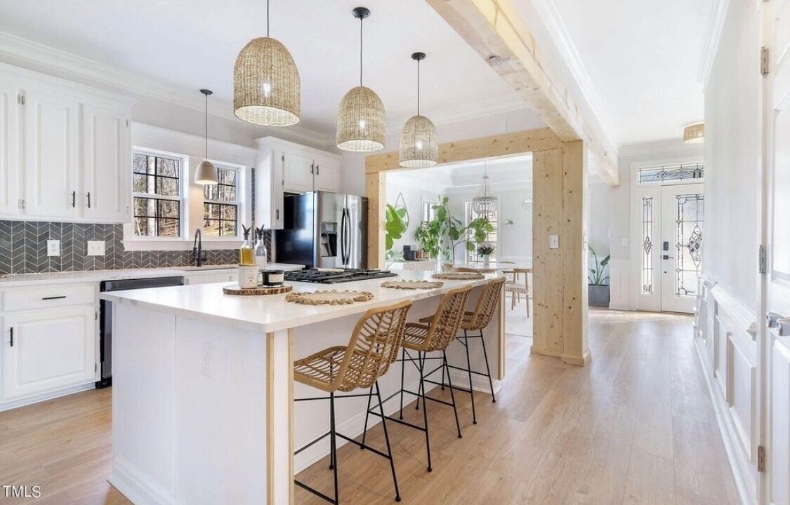 Garner House | Tucked away in the forest on over an acre,perfect for a cozy family getaway
