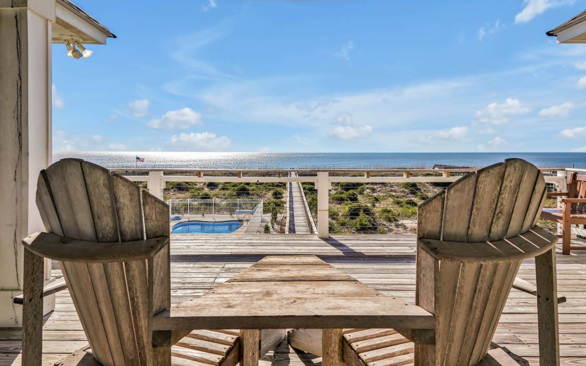 Photo of Patio Balcony in Caswell Beach