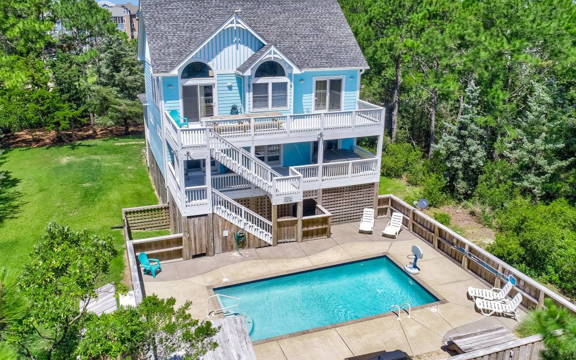 Photo of Patio Balcony in Wind Over Waves
