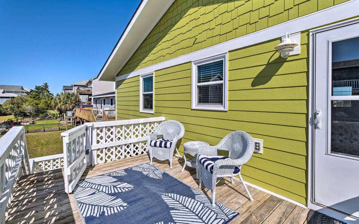 Photo of Patio Balcony in Topsail Beach
