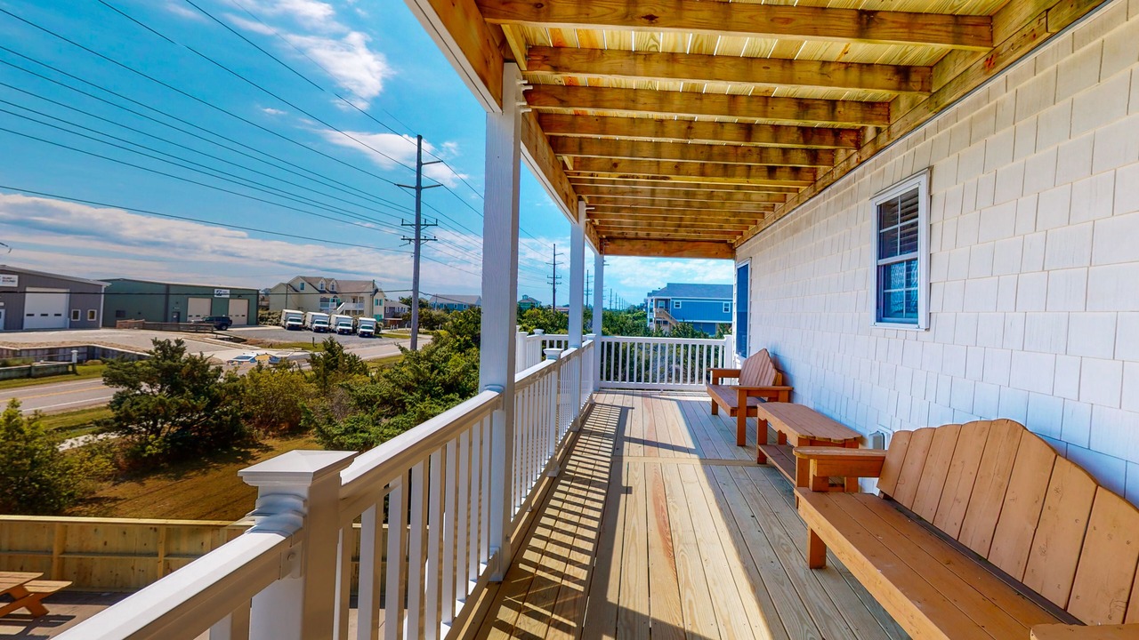 Photo of Patio Balcony in Wind Over Waves
