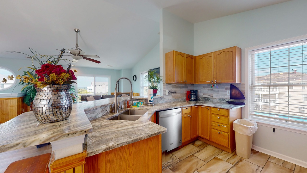 Photo of Kitchen in Wind Over Waves