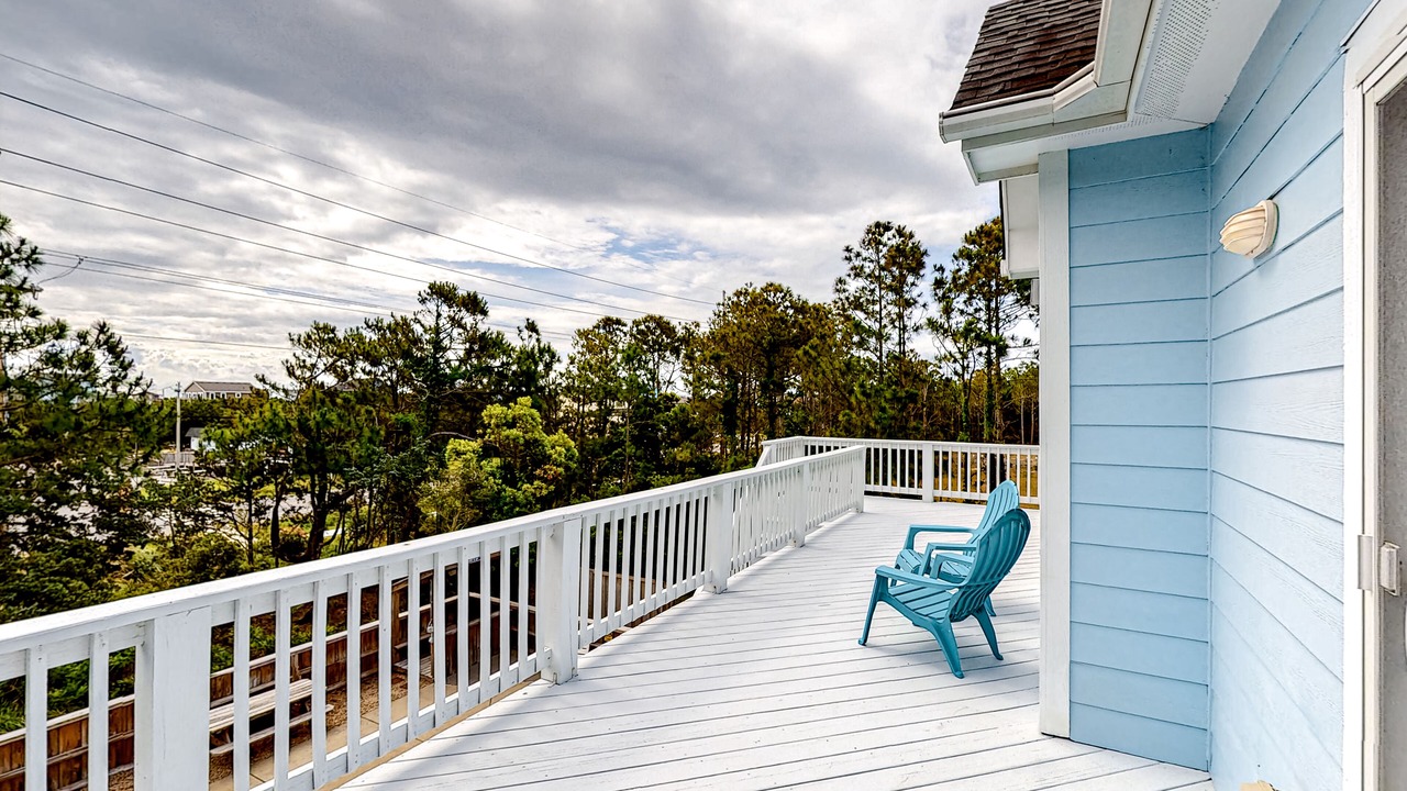 Photo of Patio Balcony in Wind Over Waves