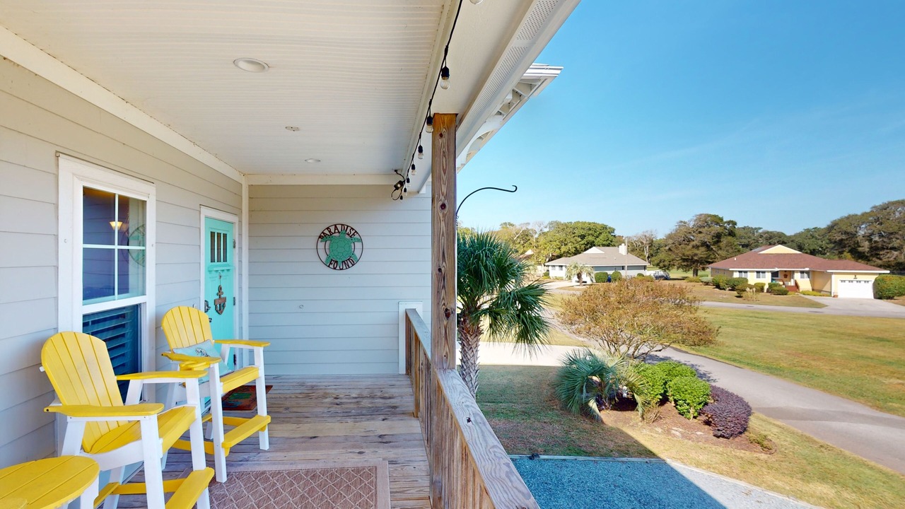 Photo of Patio Balcony in Caswell Beach